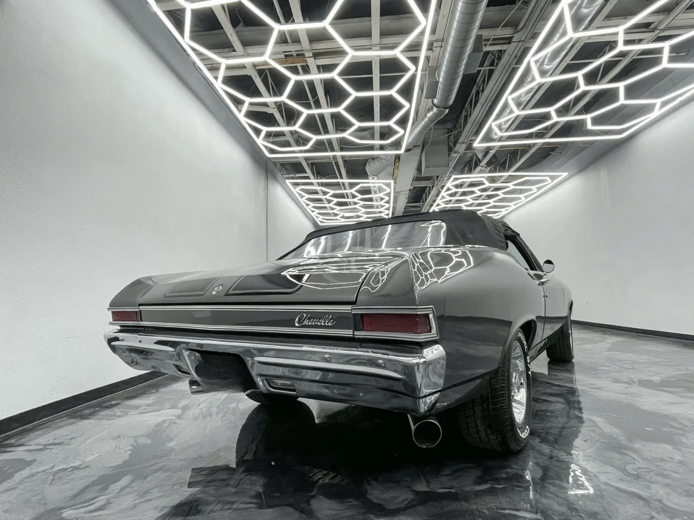 1968 Chevelle Convertible Gray - View 6