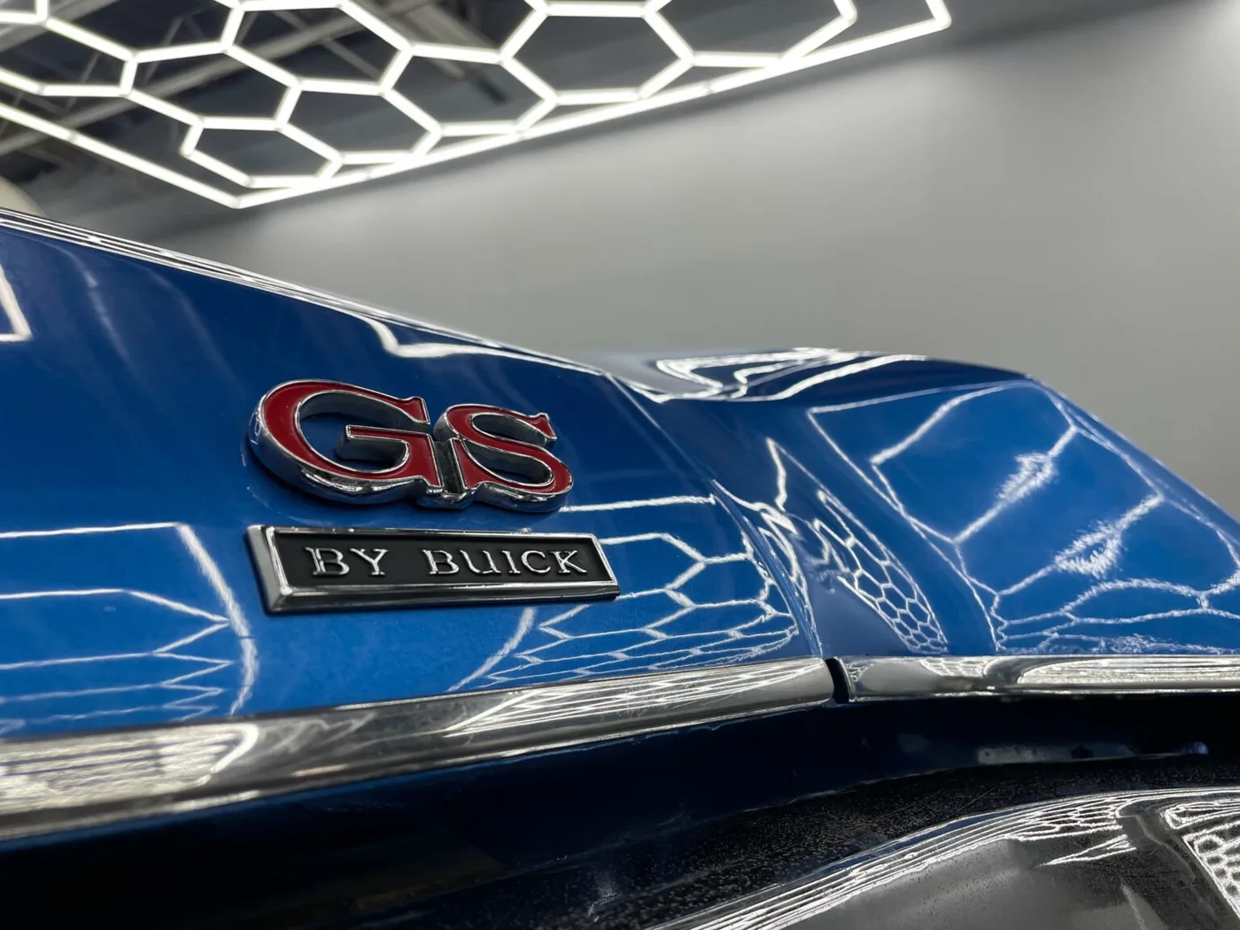 1971 Buick GS  Blue Convertible - View 9