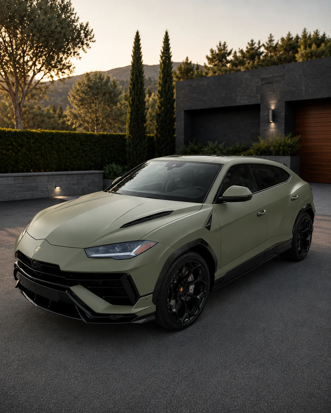 Matte Green Perf - View 2