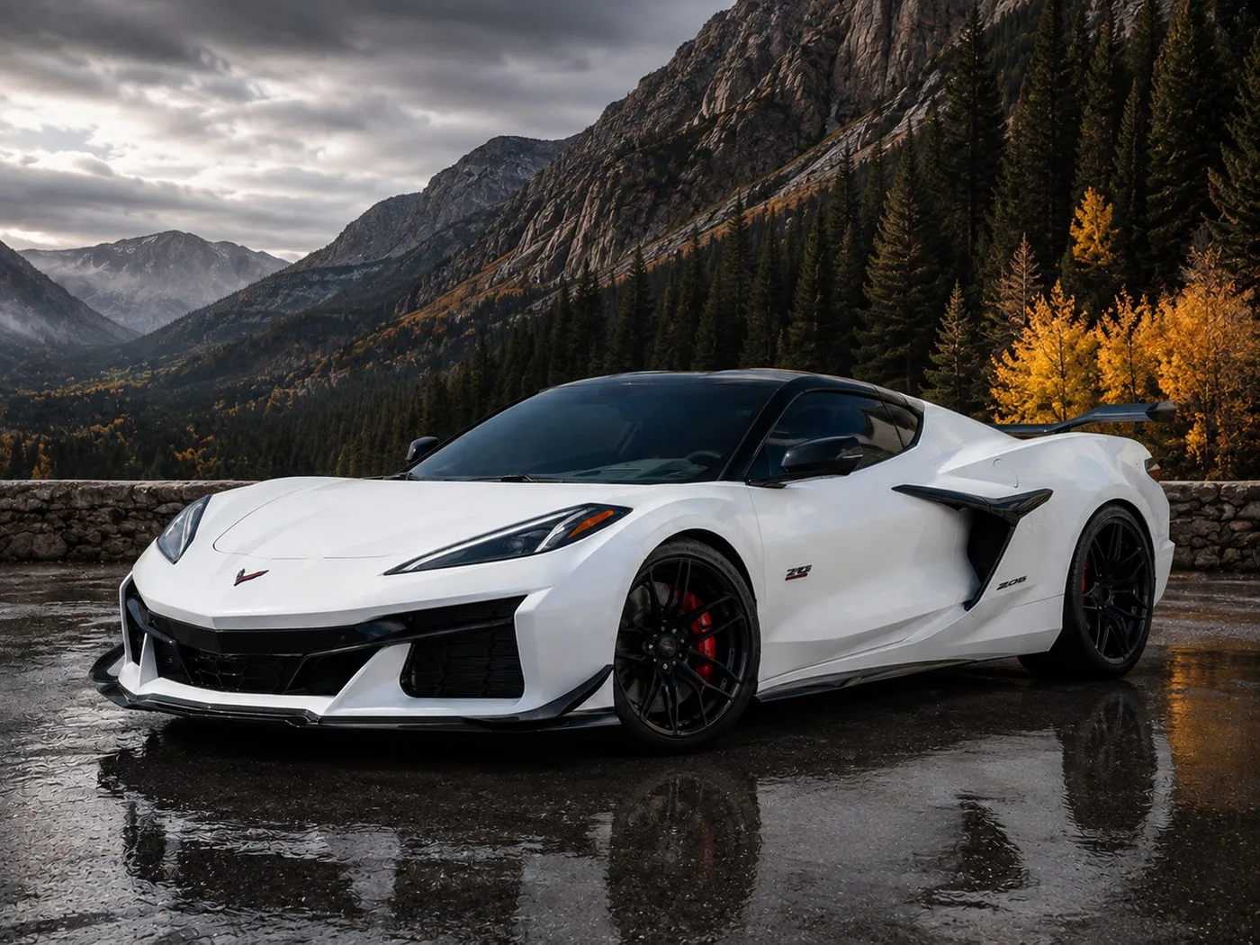 Chevrolet Corvette C8 Z06 Z07 70th Anniversary Coupe - View 3