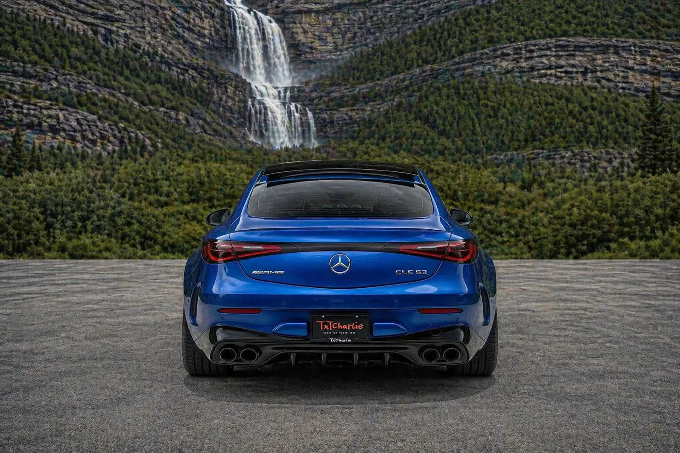 Mercedes-Benz CLE53 AMG AWD Blue - View 4