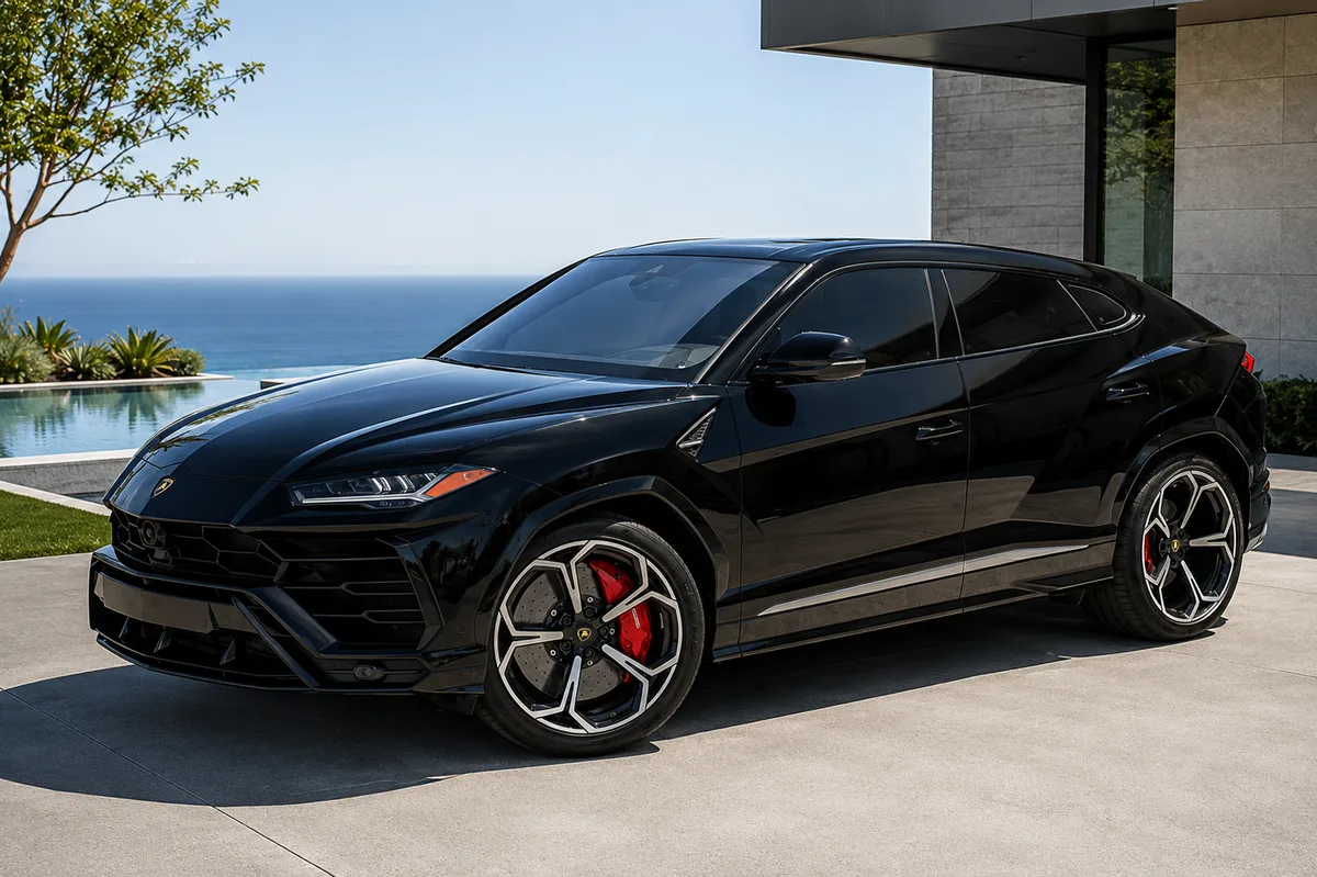 Black Lamborghini Urus