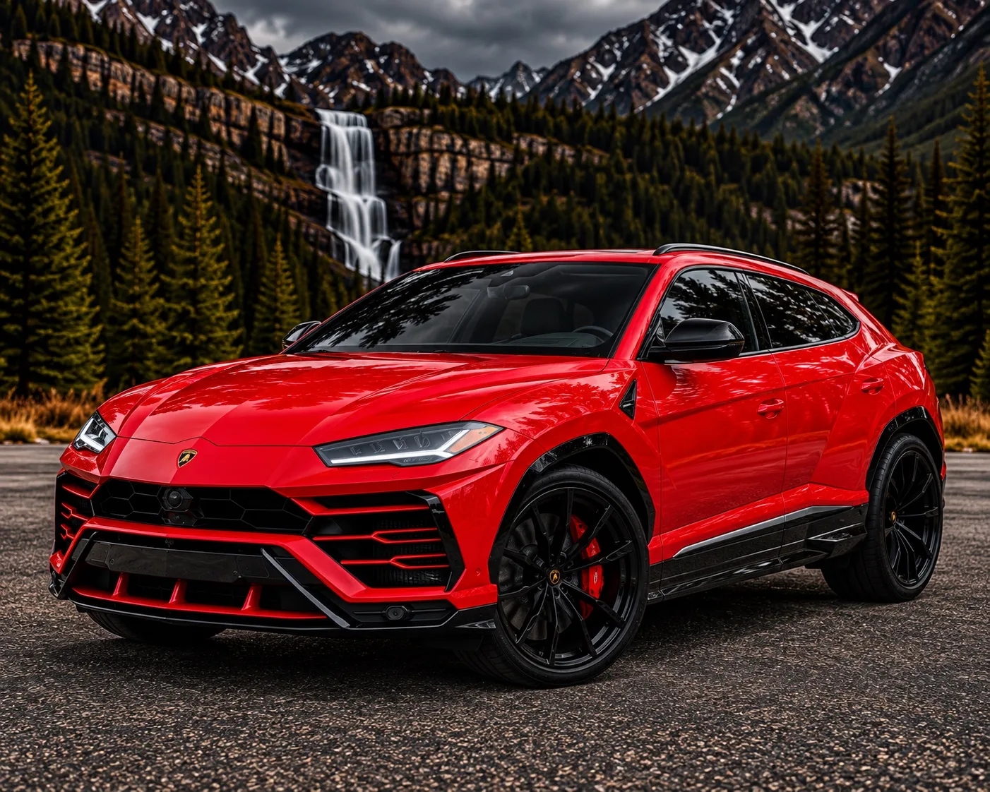 Lamborghini Urus Red