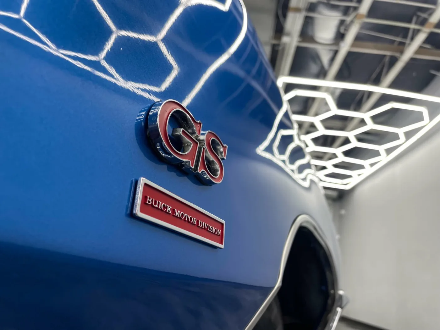 1971 Buick GS  Blue Convertible - View 10