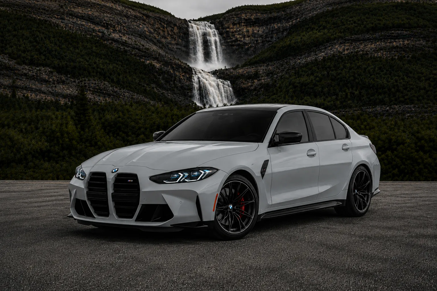 BMW M3 Competition X Drive Grey