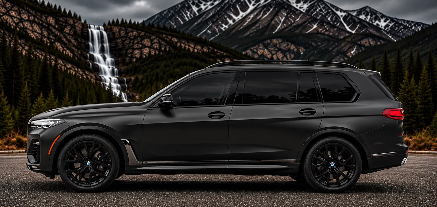 BMW X7 xDrive (Satin Black) - View 4