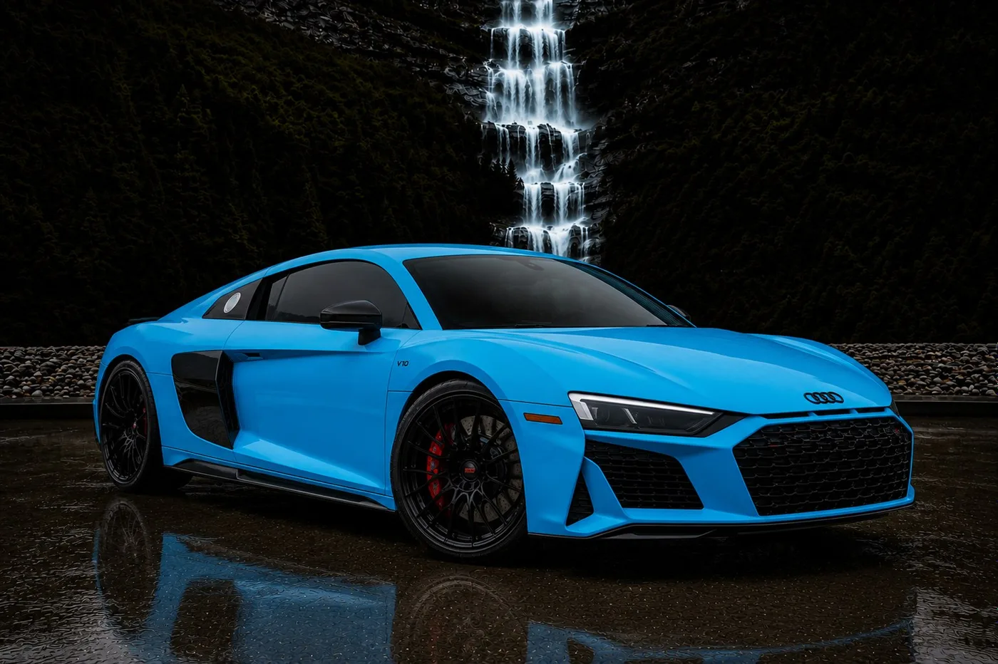 Audi R8 Twin Turbo AWD - View 3